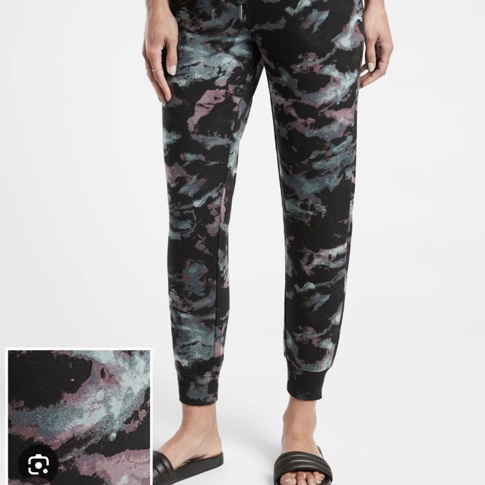 Athleta Balance Black Drawstring Joggers 1X